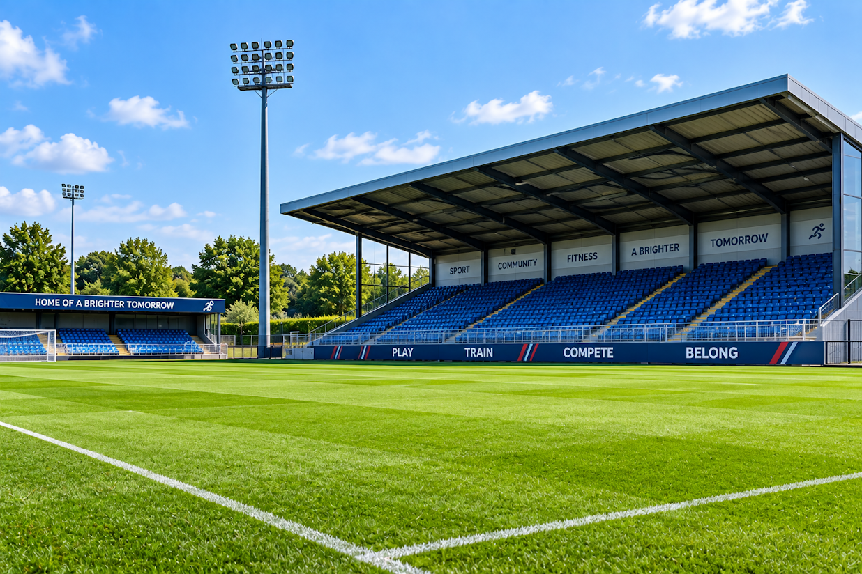 Solar and battery storage for sports and leisure facilities