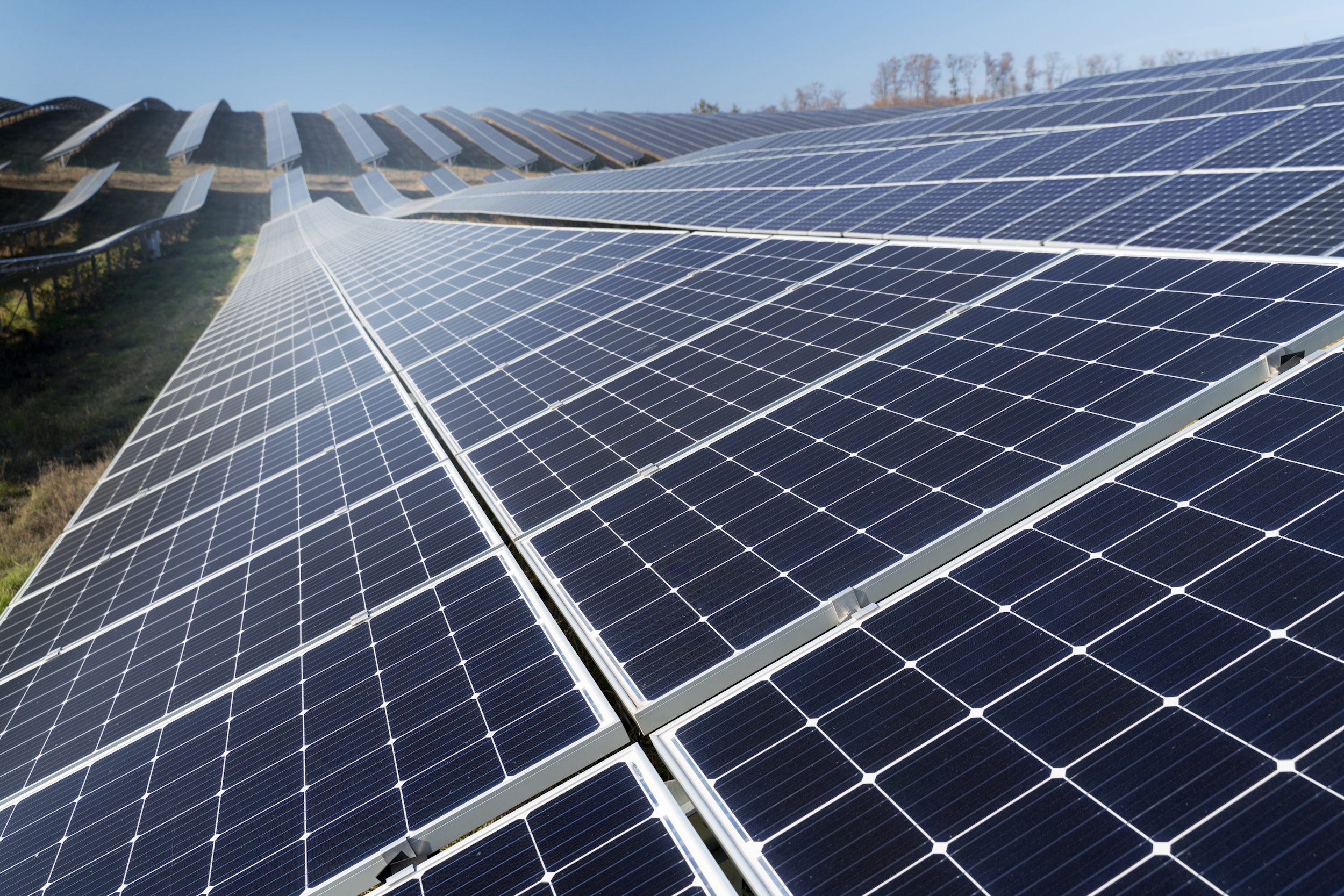 Commercial solar panels